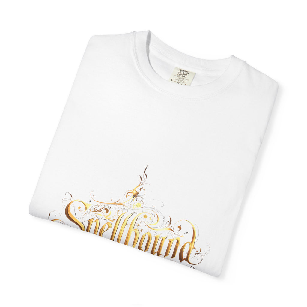 Spellbound Unisex T-Shirt – Fantasy Gold Lettering