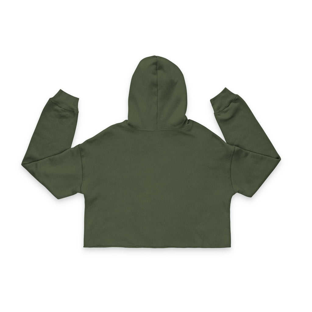 Spellbound Crop Hoodie – Fantasy Gold Lettering, Magical & Cozy