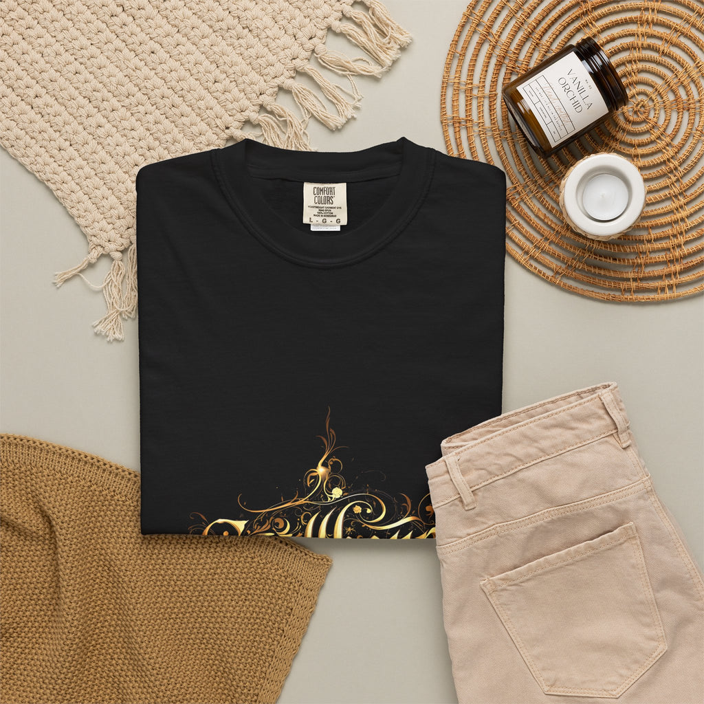 Spellbound Unisex T-Shirt – Fantasy Gold Lettering