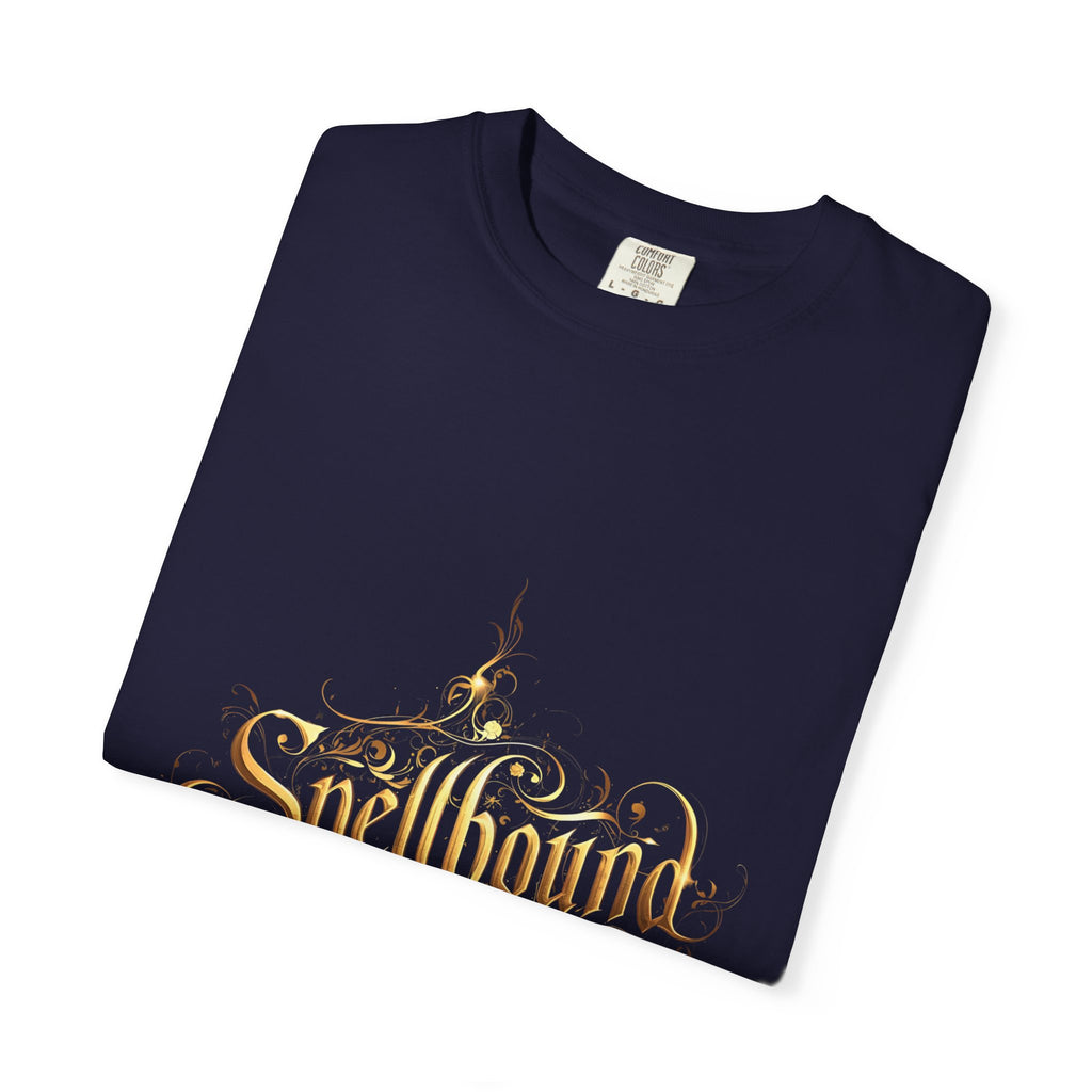 Spellbound Unisex T-Shirt – Fantasy Gold Lettering