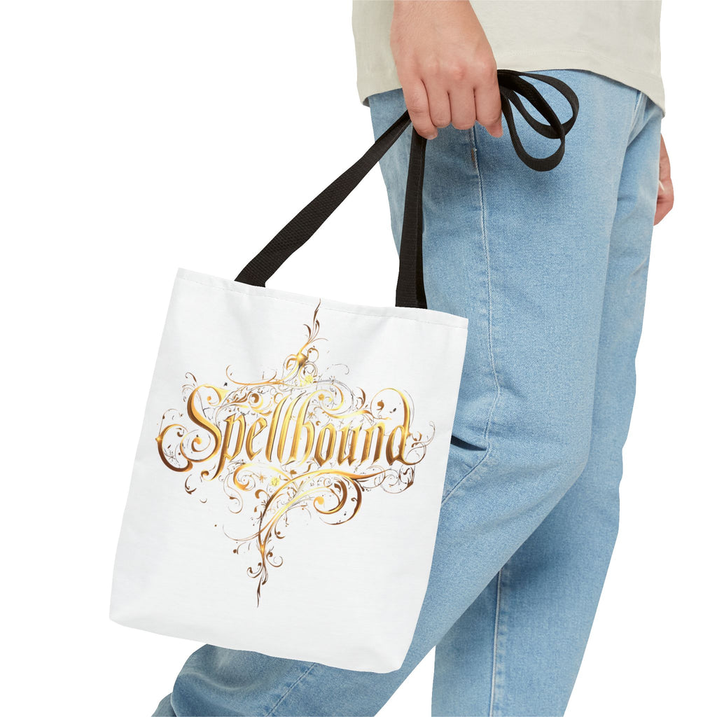 Spellbound Tote Bag – Fantasy Gold Lettering, Magical & Reusable