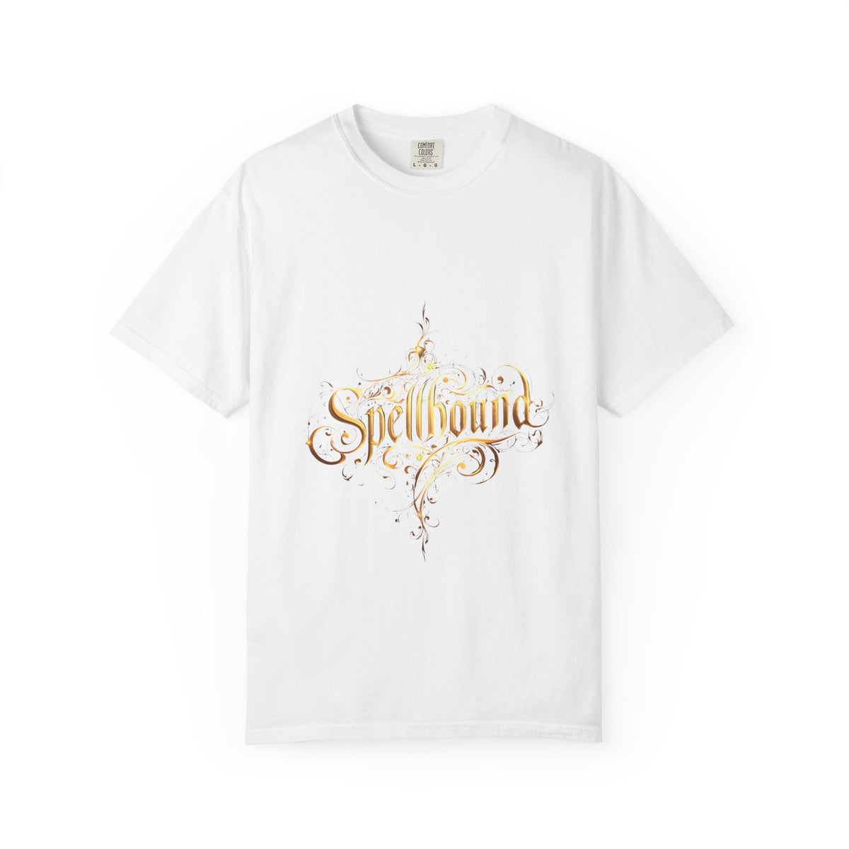 Spellbound Unisex T-Shirt – Fantasy Gold Lettering