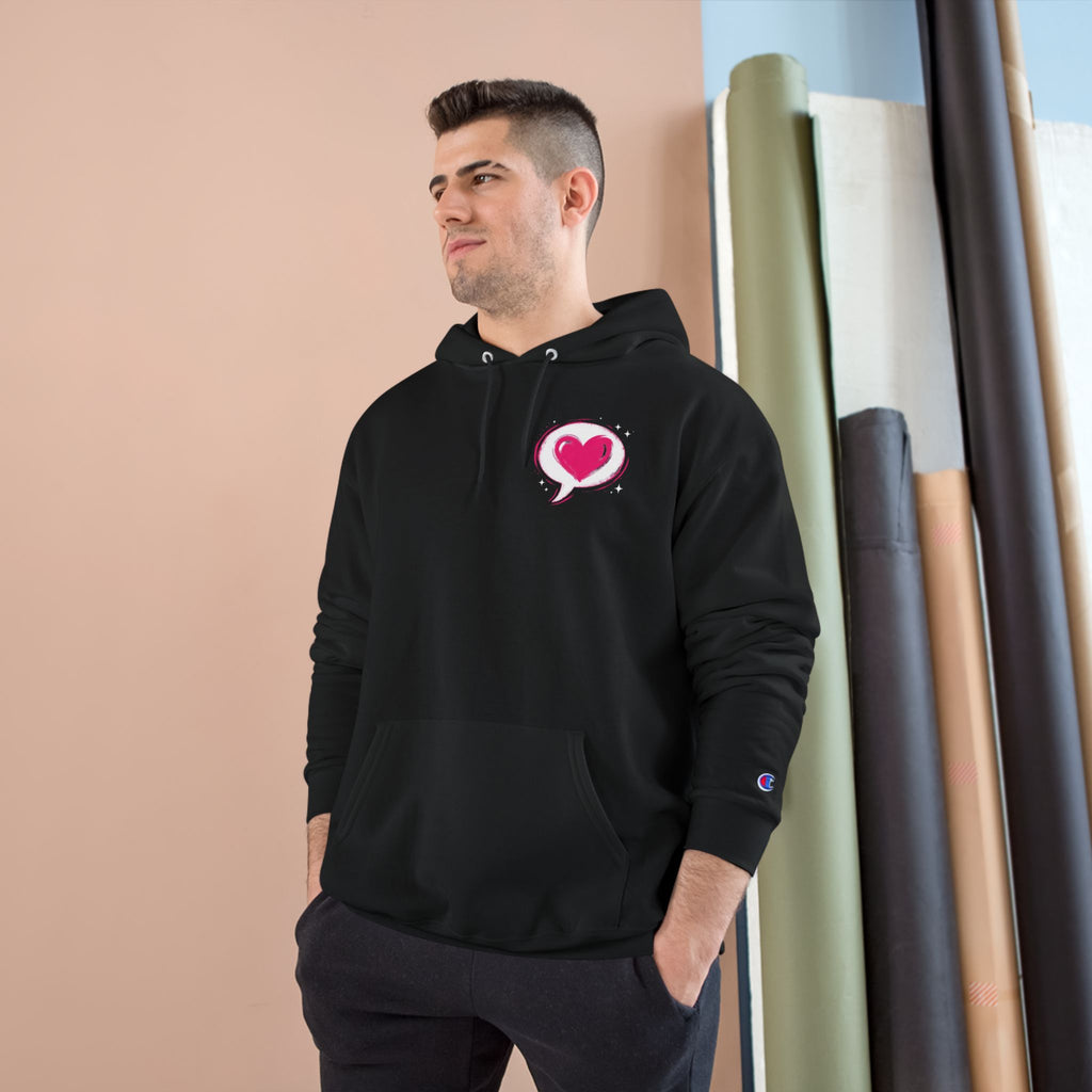 Amour – Love in Different Languages Champion Hoodie