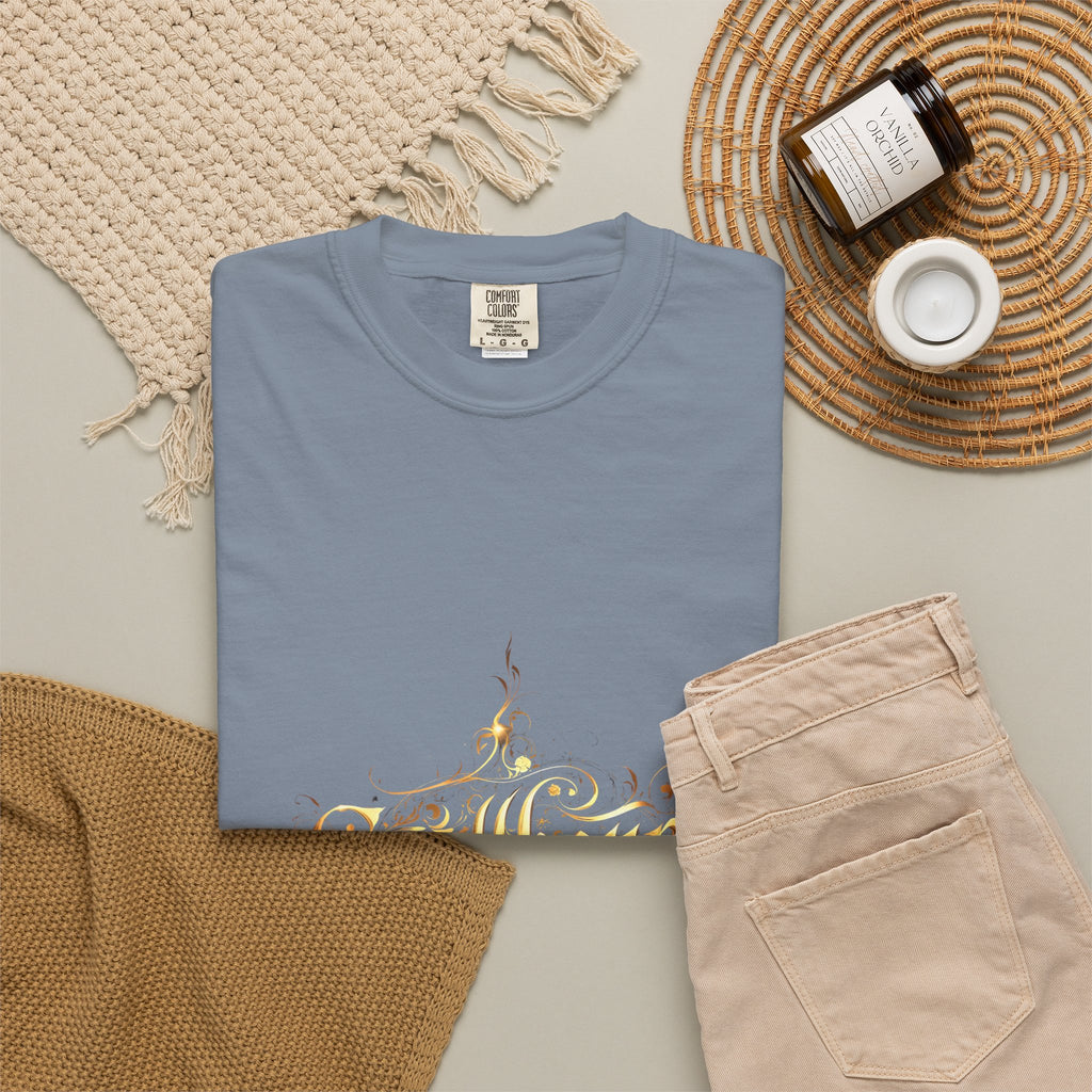 Spellbound Unisex T-Shirt – Fantasy Gold Lettering