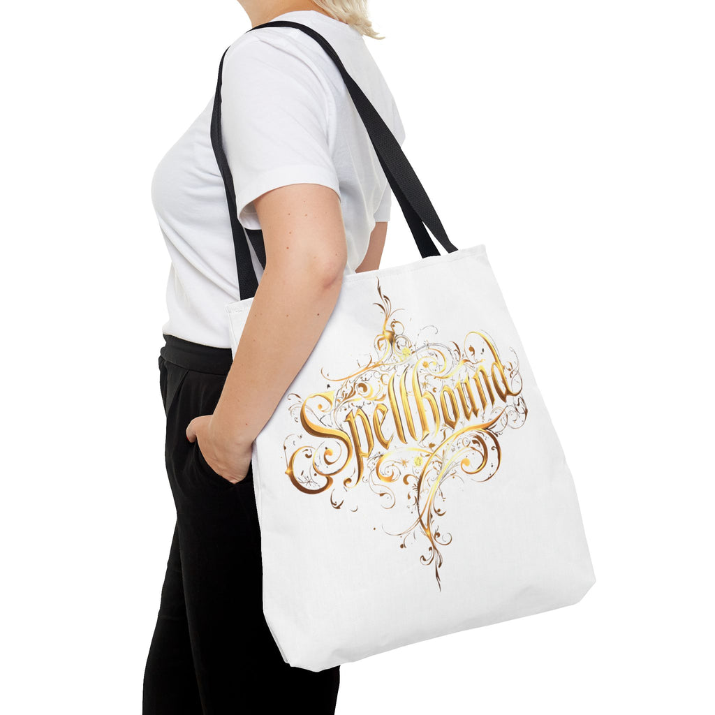 Spellbound Tote Bag – Fantasy Gold Lettering, Magical & Reusable