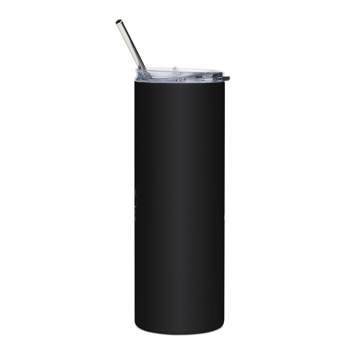 Spellbound 20oz Stainless Tumbler — Gold Script Magic Travel Cup