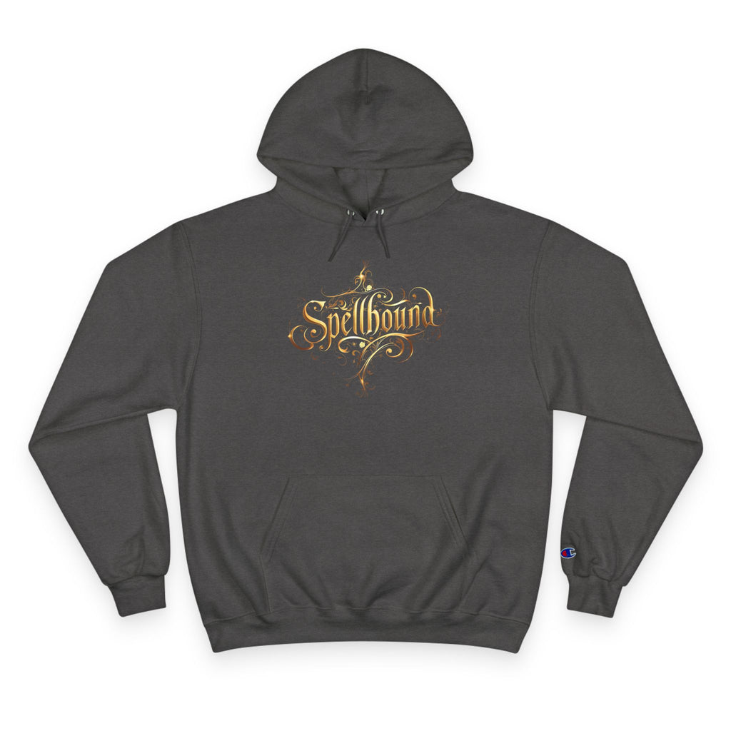 Spellbound Unisex Champion Hoodie – Fantasy Gold Lettering