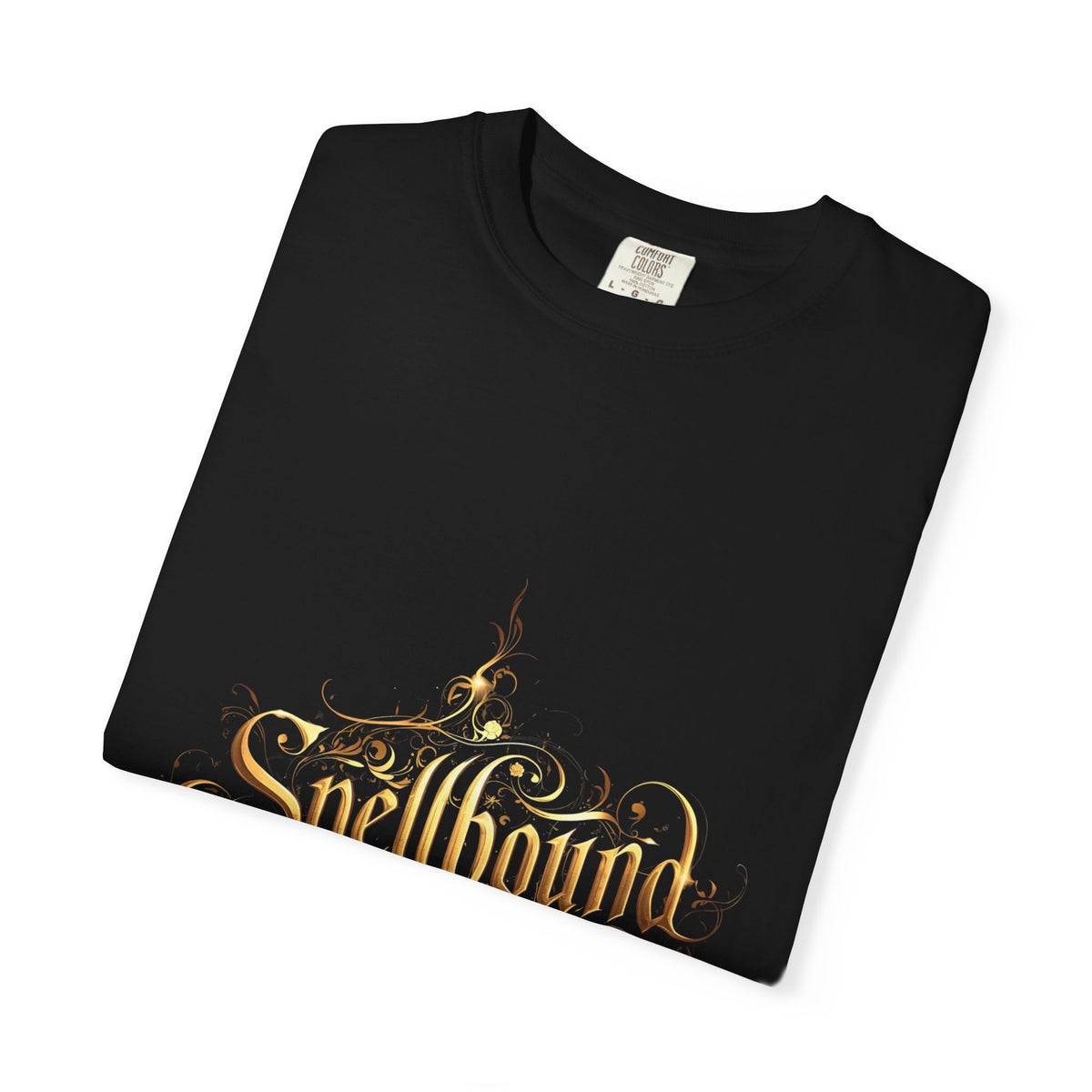 Spellbound Unisex T-Shirt – Fantasy Gold Lettering