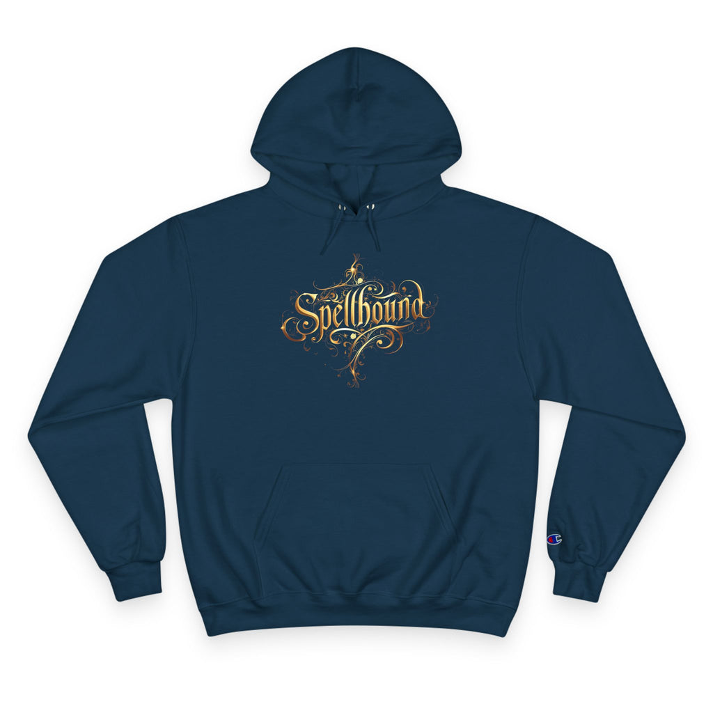 Spellbound Unisex Champion Hoodie – Fantasy Gold Lettering