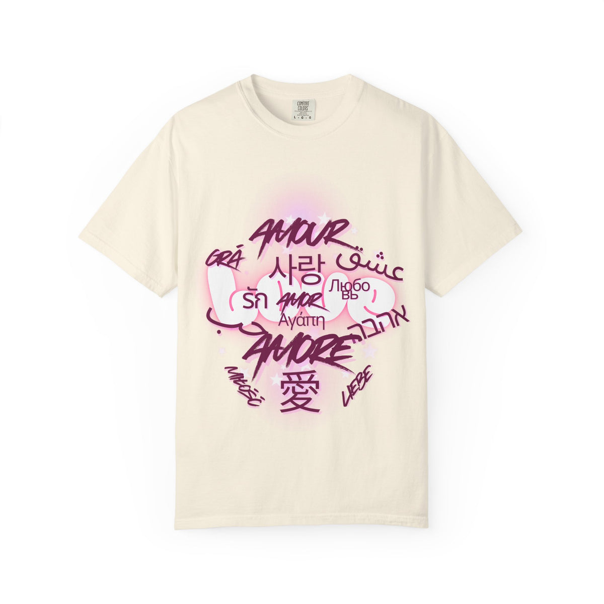 Amour – Love in Different Languages T-Shirt