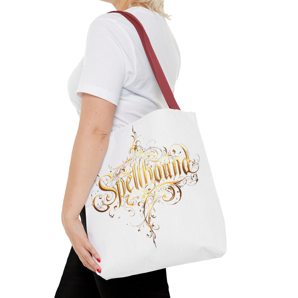 Spellbound Tote Bag – Fantasy Gold Lettering, Magical & Reusable