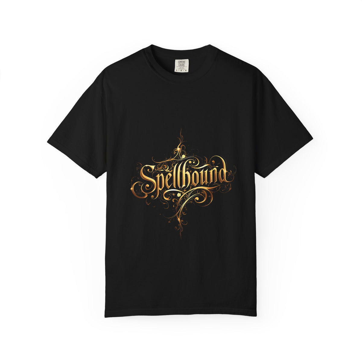 Spellbound Unisex T-Shirt – Fantasy Gold Lettering