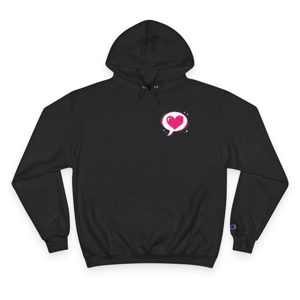 Amour – Love in Different Languages Champion Hoodie