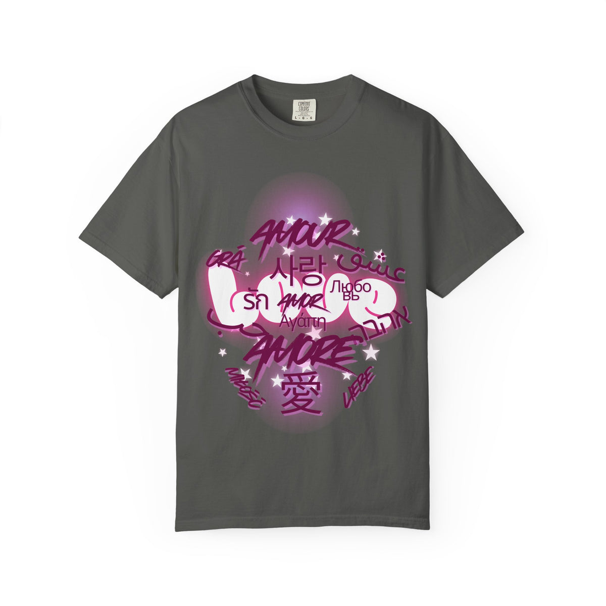 Amour – Love in Different Languages T-Shirt