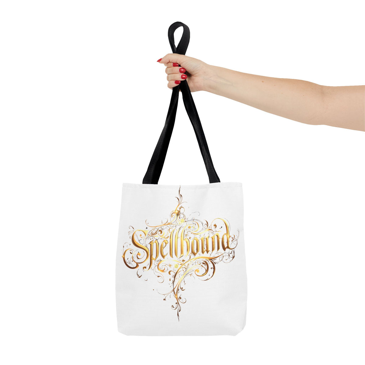 Spellbound Tote Bag – Fantasy Gold Lettering, Magical & Reusable