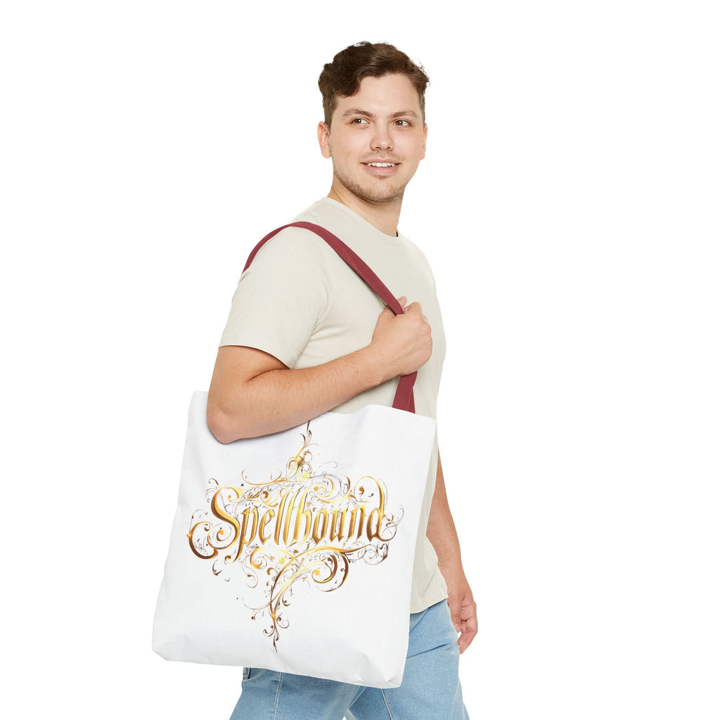 Spellbound Tote Bag – Fantasy Gold Lettering, Magical & Reusable