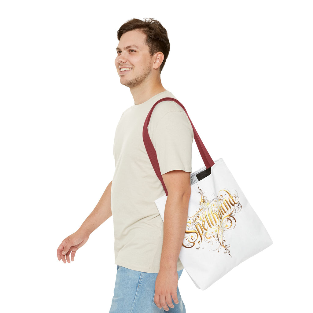 Spellbound Tote Bag – Fantasy Gold Lettering, Magical & Reusable