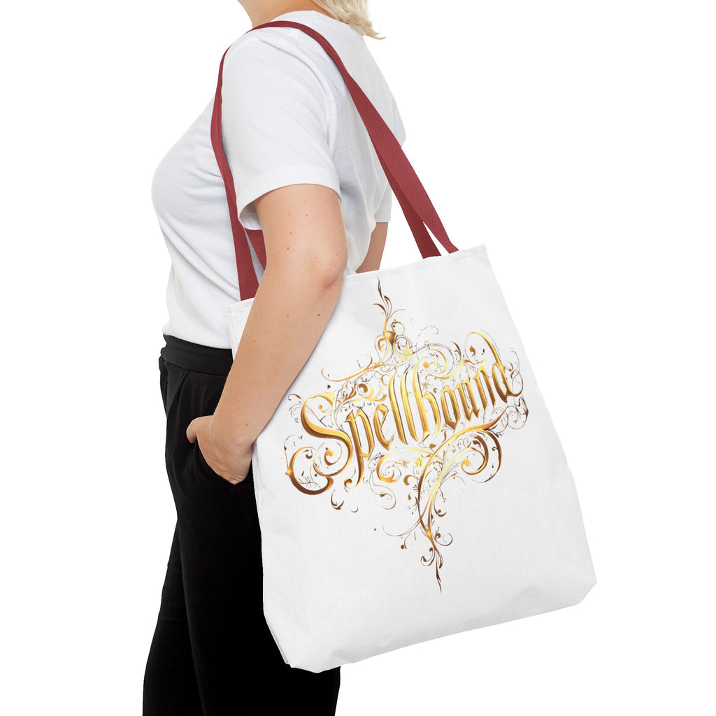 Spellbound Tote Bag – Fantasy Gold Lettering, Magical & Reusable