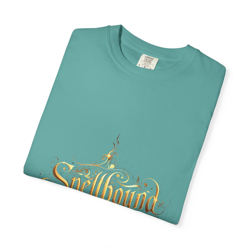 Spellbound Unisex T-Shirt – Fantasy Gold Lettering