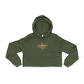 Spellbound Crop Hoodie – Fantasy Gold Lettering, Magical & Cozy