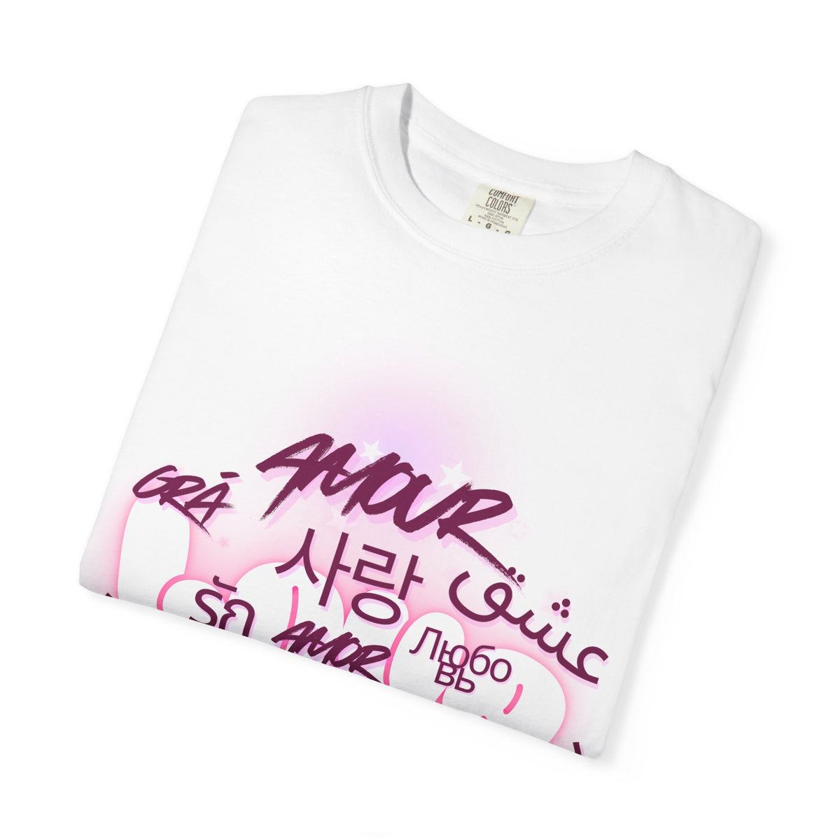 Amour – Love in Different Languages T-Shirt