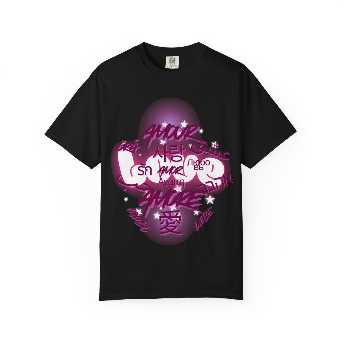 Amour – Love in Different Languages T-Shirt
