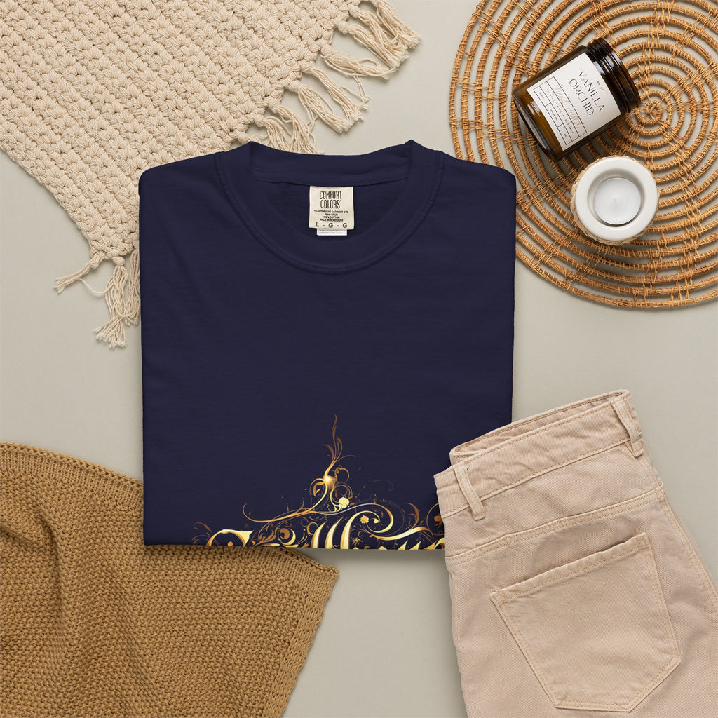 Spellbound Unisex T-Shirt – Fantasy Gold Lettering