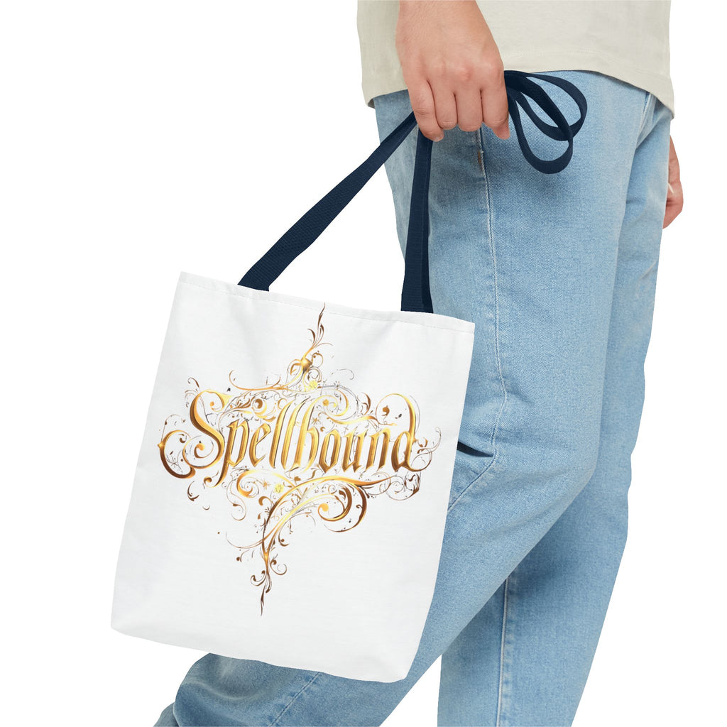 Spellbound Tote Bag – Fantasy Gold Lettering, Magical & Reusable