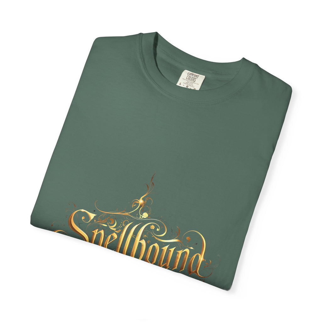 Spellbound Unisex T-Shirt – Fantasy Gold Lettering