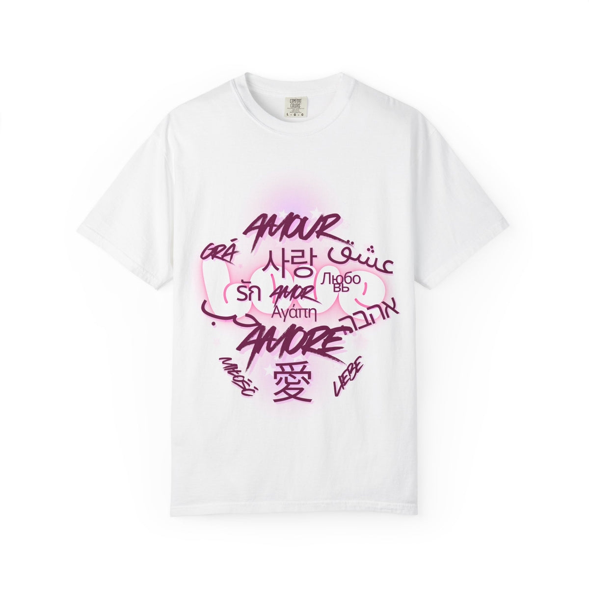 Amour – Love in Different Languages T-Shirt