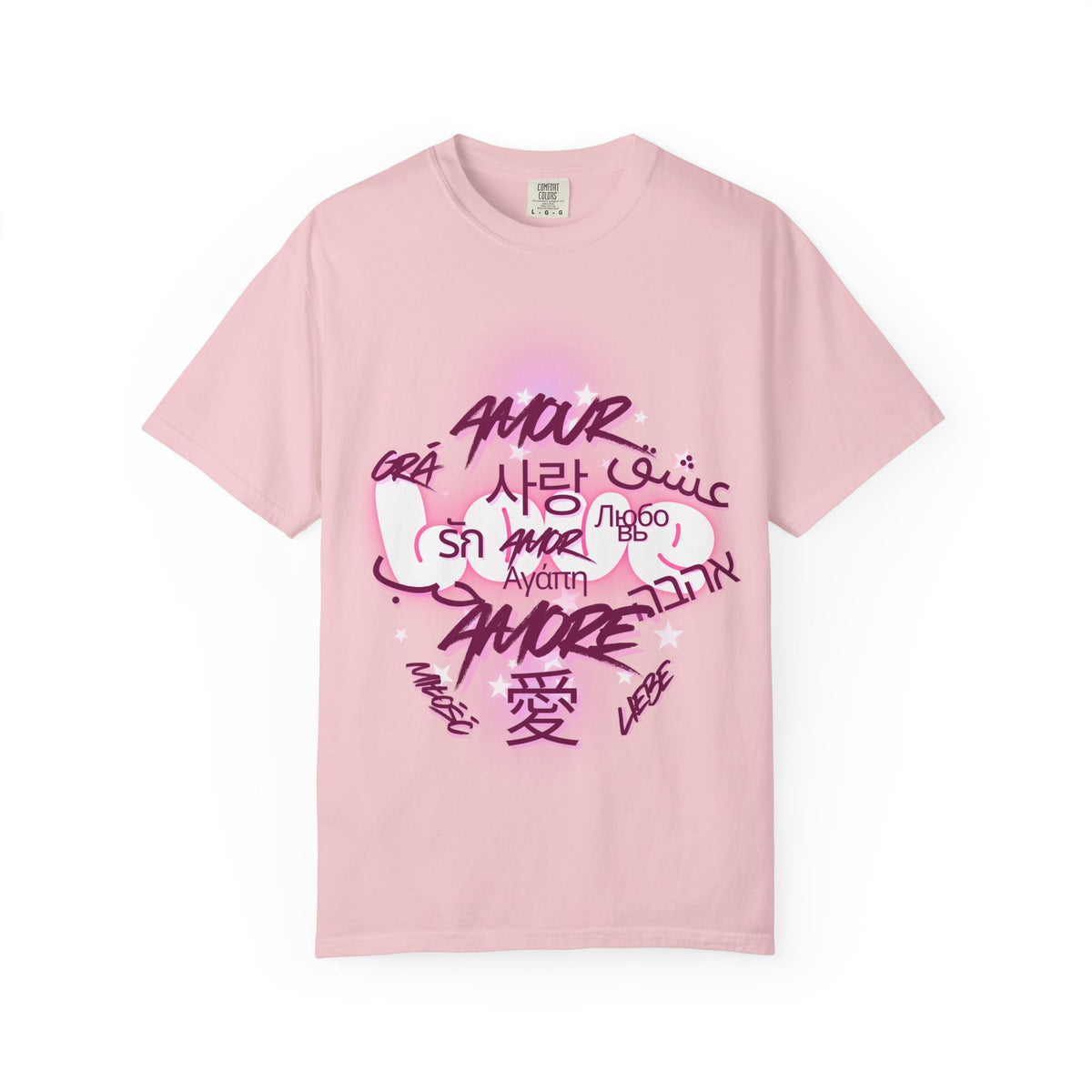 Amour – Love in Different Languages T-Shirt