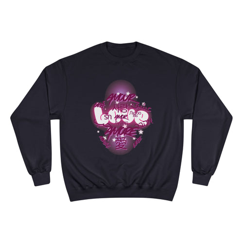 Amour – Love in Different Languages Crewneck Sweatshirt