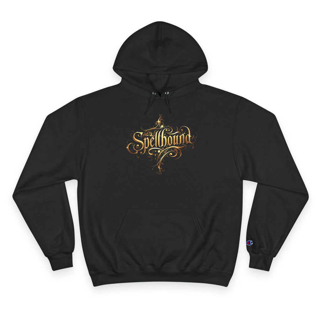 Spellbound Unisex Champion Hoodie – Fantasy Gold Lettering